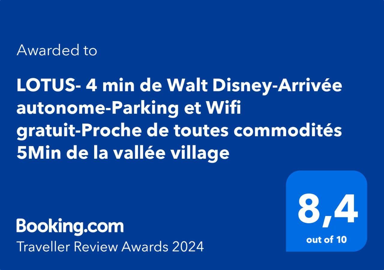 Lotus- 4 Min De Walt Disney-Arrivee Autonome-Parking Et Wifi Gratuit-Proche De Toutes Commodites 5Min De La Vallee Village شيسي المظهر الخارجي الصورة